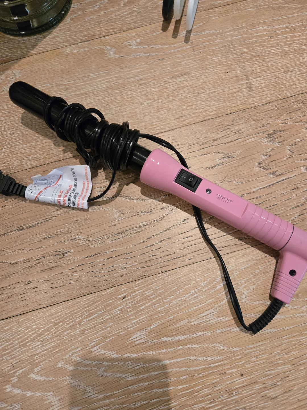 Revive Beauty Pink Curling Iron