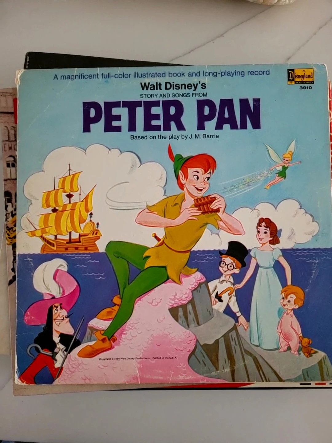 Walt Disney's Peter Pan Story and Songs Record