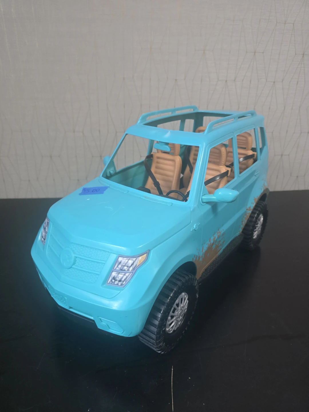 Blue Toy SUV with Mud Splatter Detail - photo 2