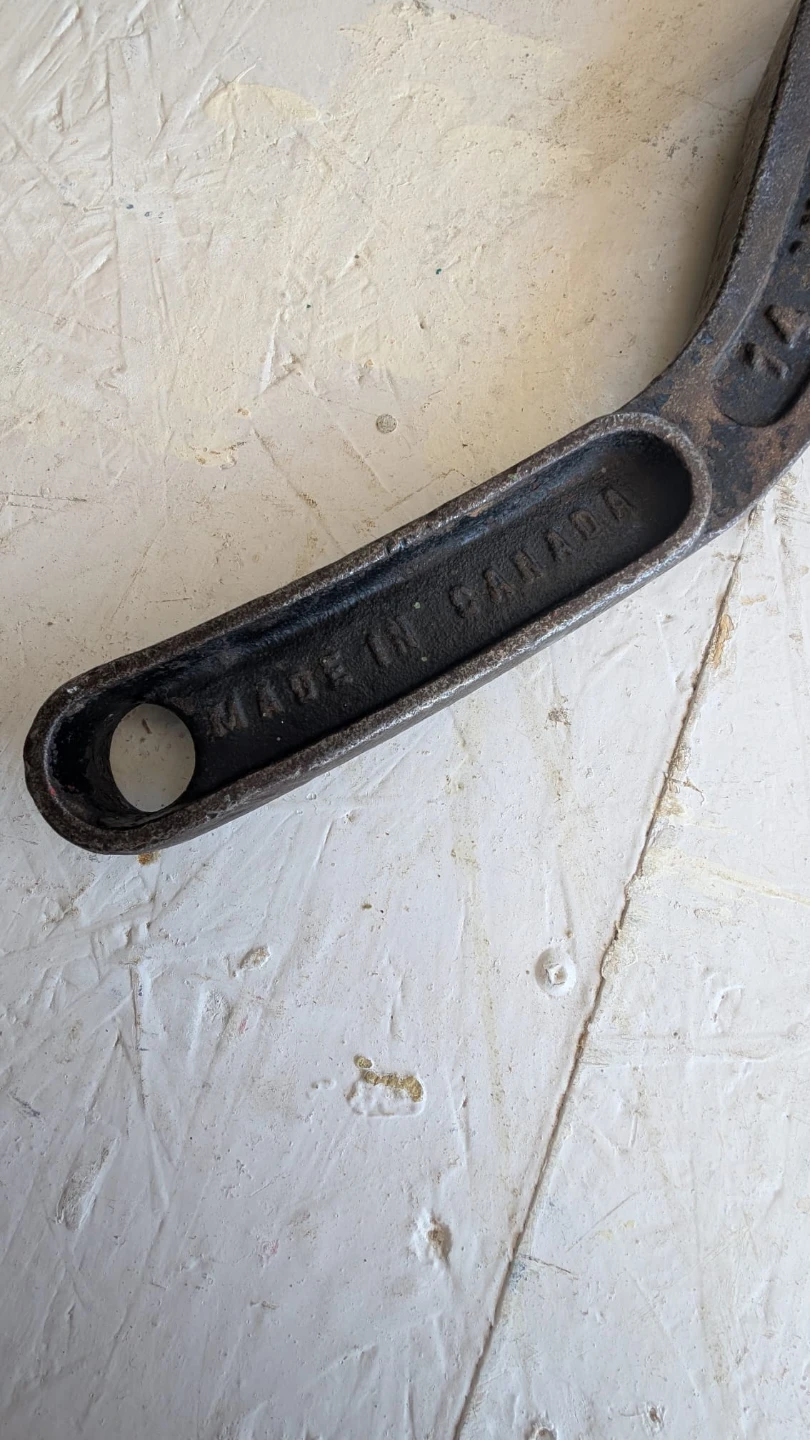 Gray Tools Curved Adjustable Wrench - 14 Inch - photo 5