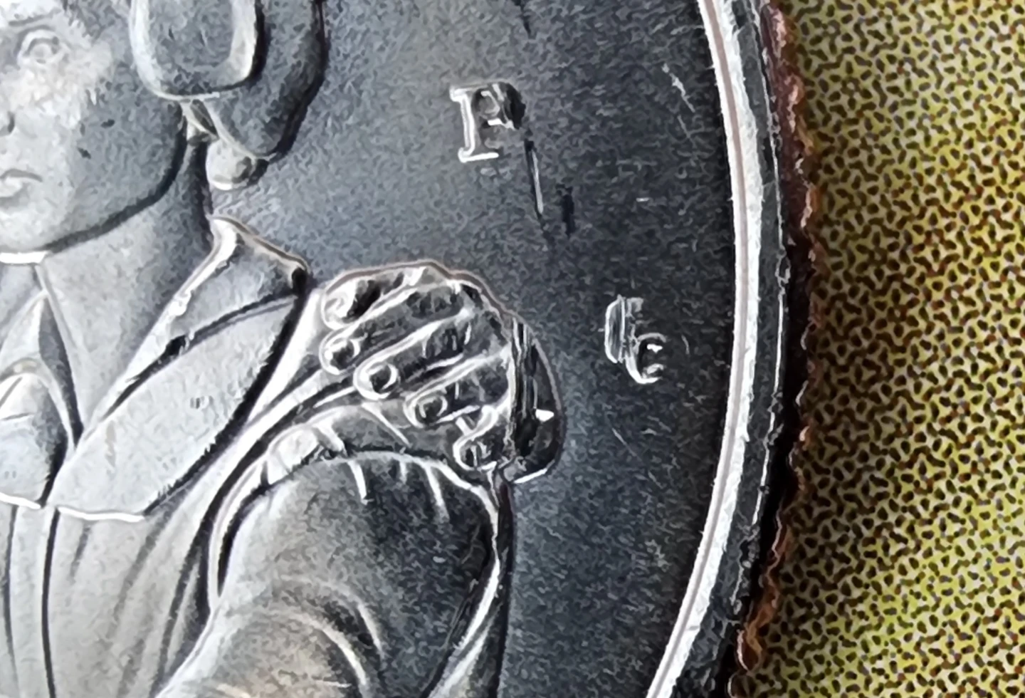 2026  Quarter Errors - F.C and hand Knuckles - photo 2