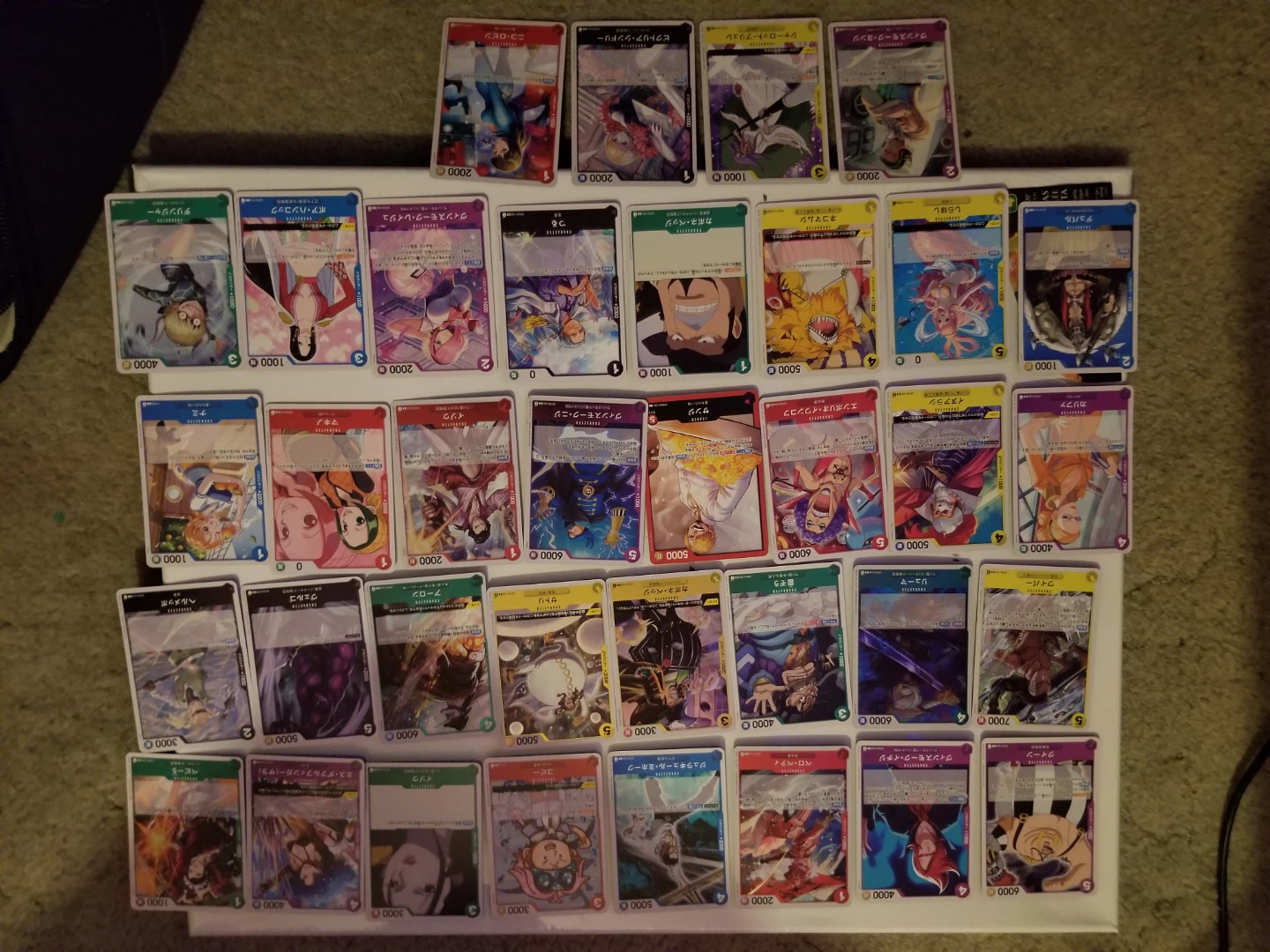 Collection of One Piece Trading Cards - photo 3