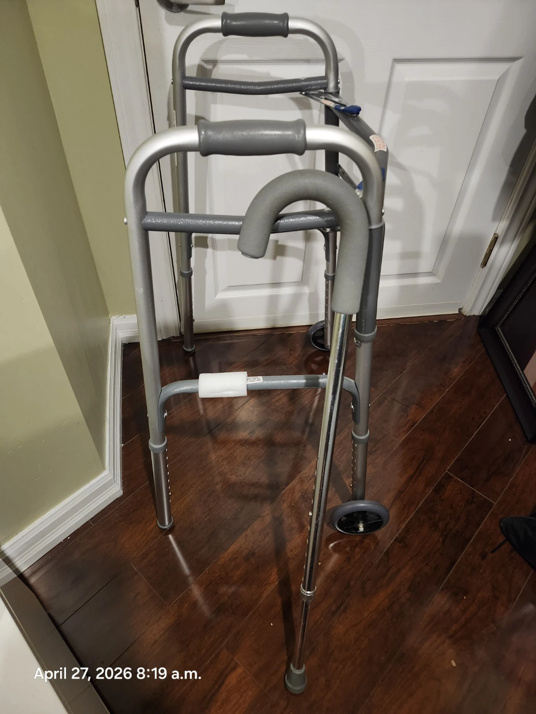 Adjustable Walker with Wheels - photo 2