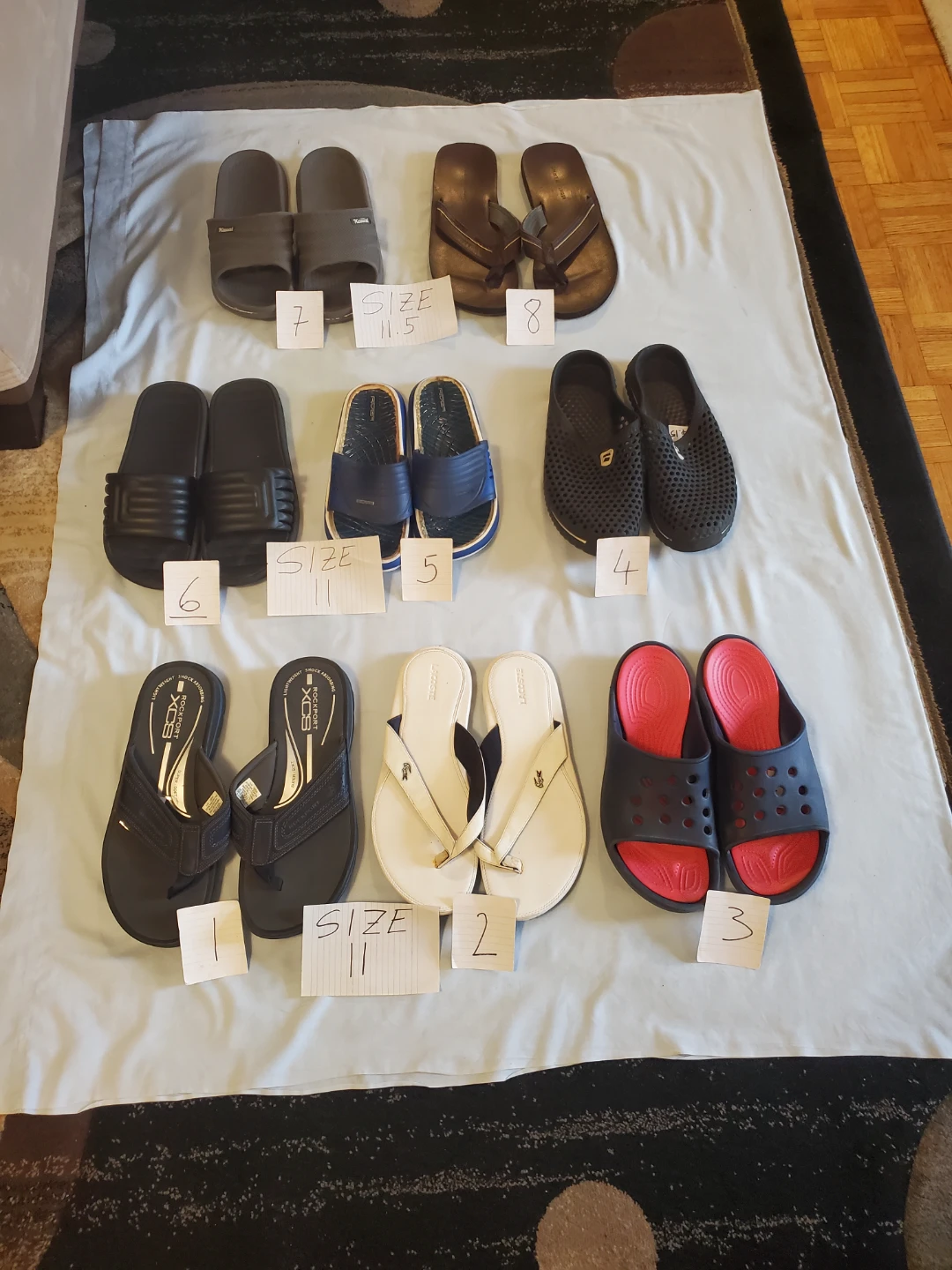 Men's Slippers Size 8/9/10/11/11.5 &12 - photo 2