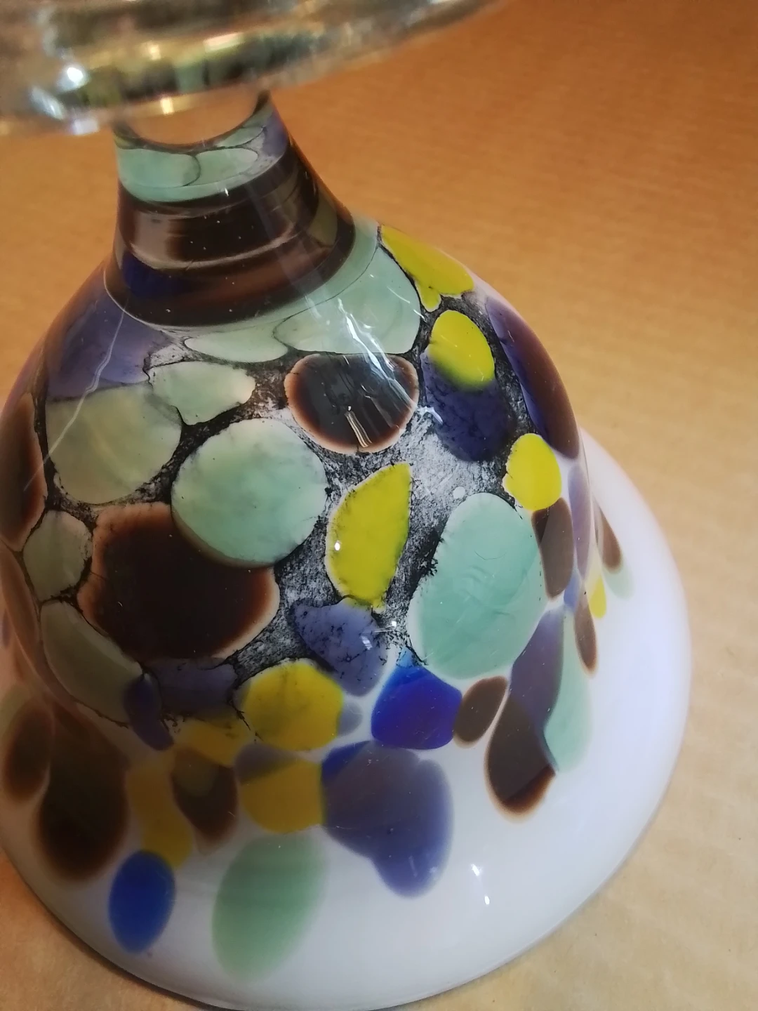 * RARE * Signed Richartz Art Collection Hand Blown Art Glass - photo 2