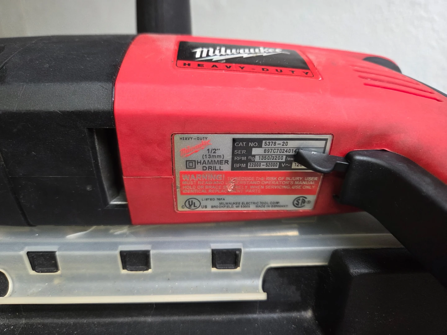 Milwaukee Hammer Drill - photo 2
