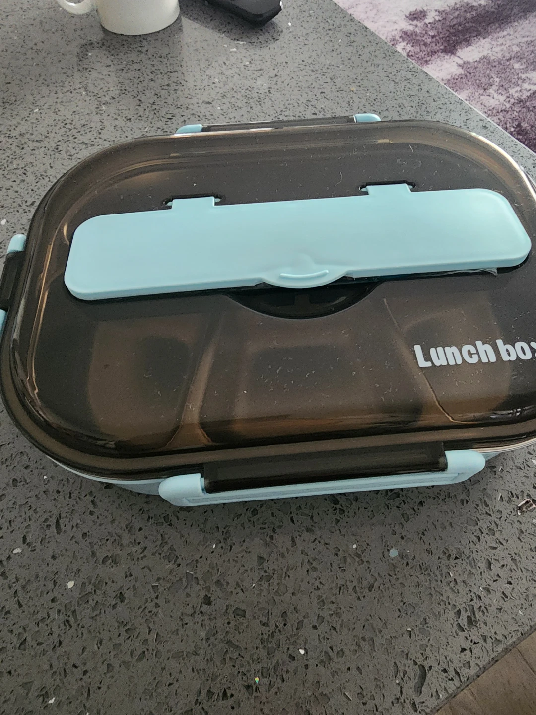Stainless Steel Bento Lunch Box with Cutlery - photo 5