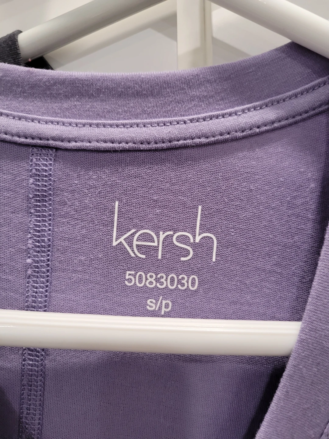 Womens Kersh Tank Tops (Purple and Grey) - photo 2