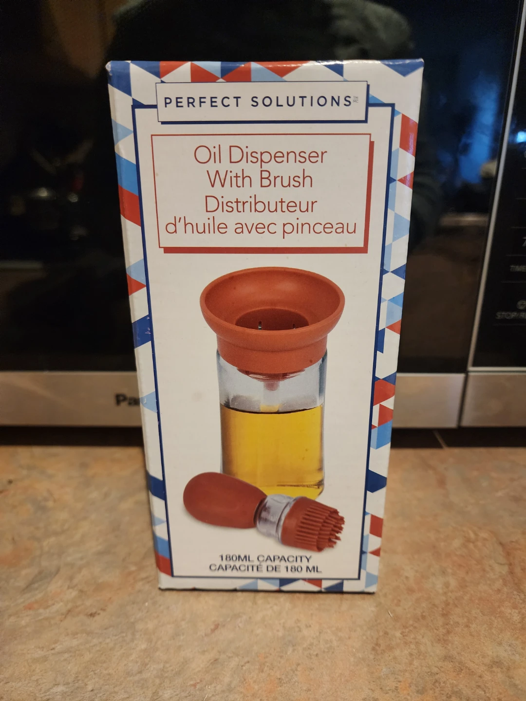 Oil Dispenser with brush
