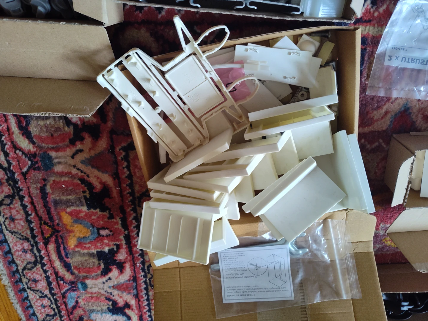 IKEA Utrusta Cabinet Hinges and Hardware Set - photo 4