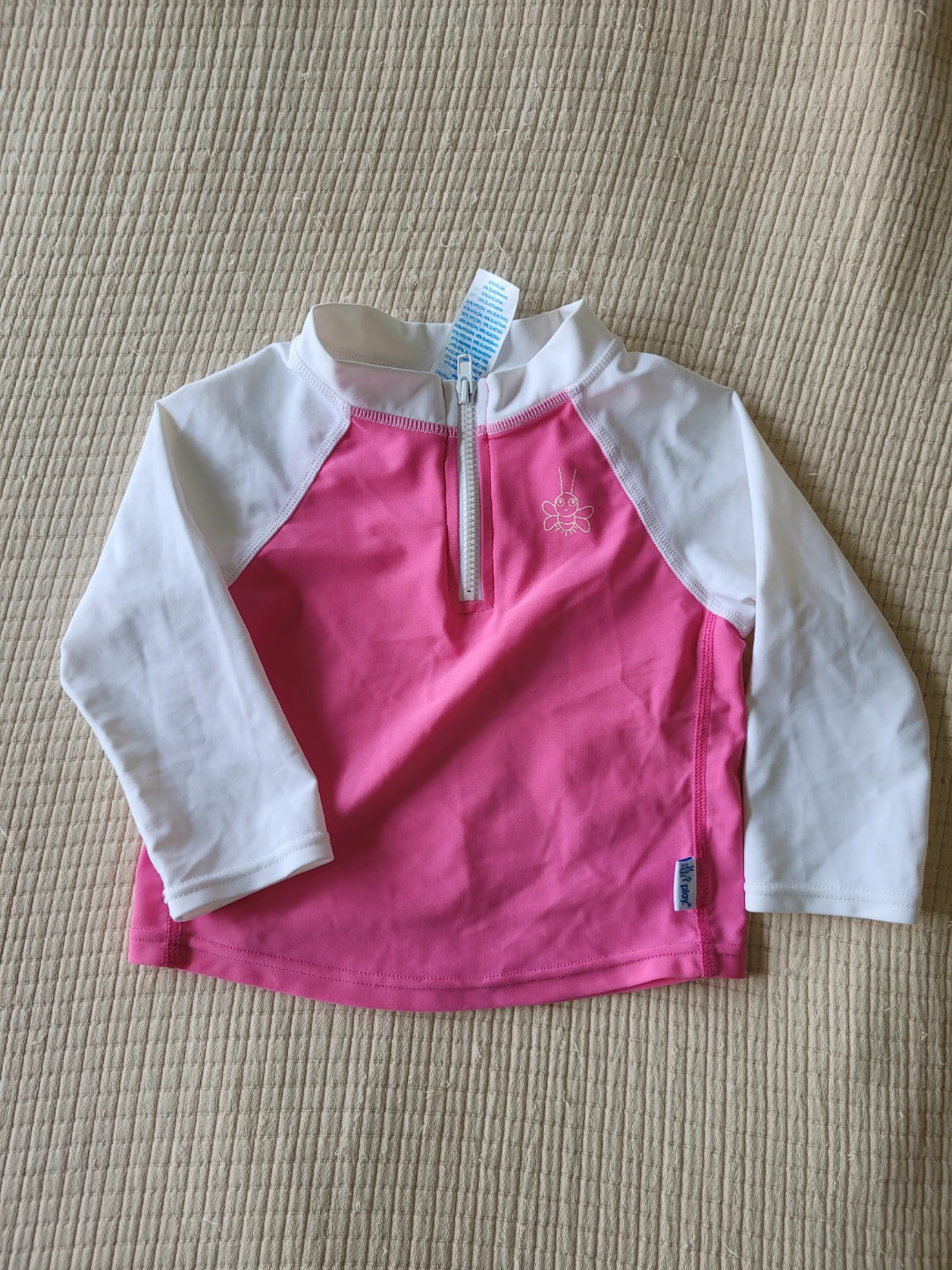 i play. Baby Rash Guard - Pink/White - 18 Months - photo 2