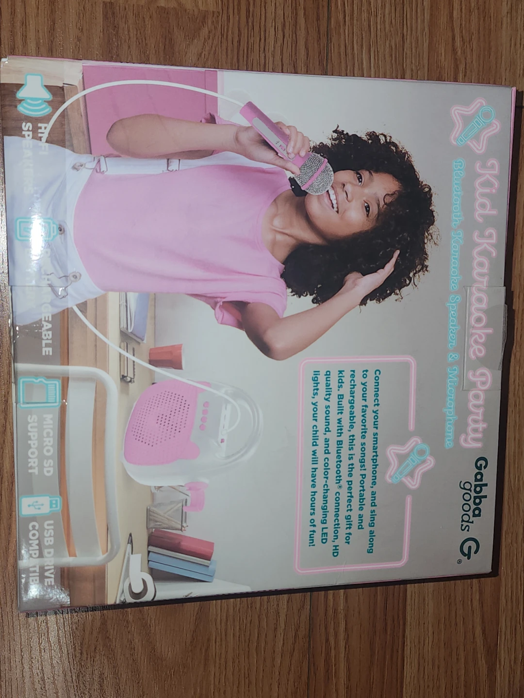 Kid Karaoke Party Bluetooth Speaker & Microphone - photo 3