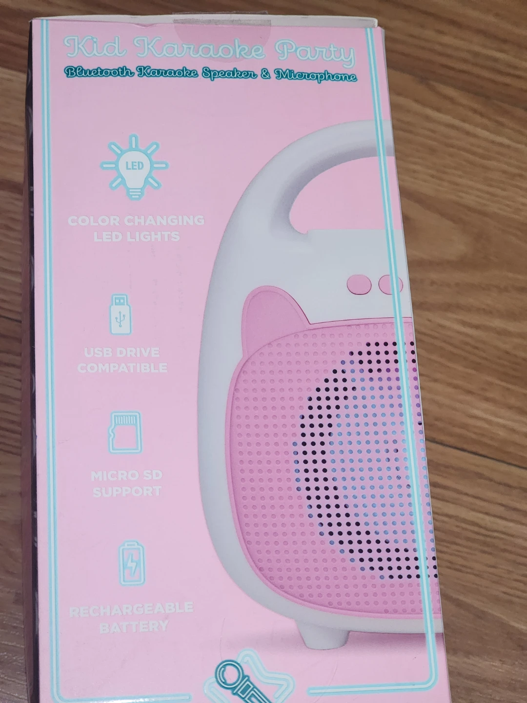 Kid Karaoke Party Bluetooth Speaker & Microphone - photo 4