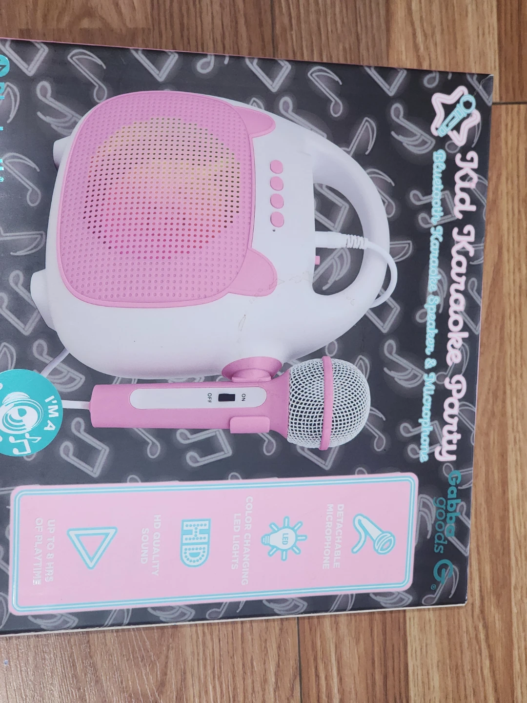 Kid Karaoke Party Bluetooth Speaker & Microphone - photo 5