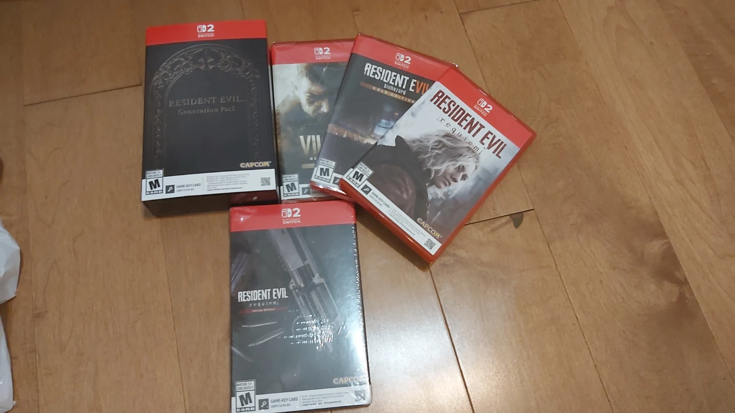 Resident Evil Requiem Switch 2 Complete Set Generation Deluxe