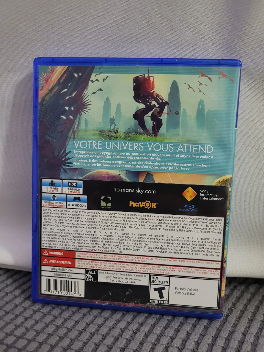 No Man's Sky PS4 Video Game - photo 2