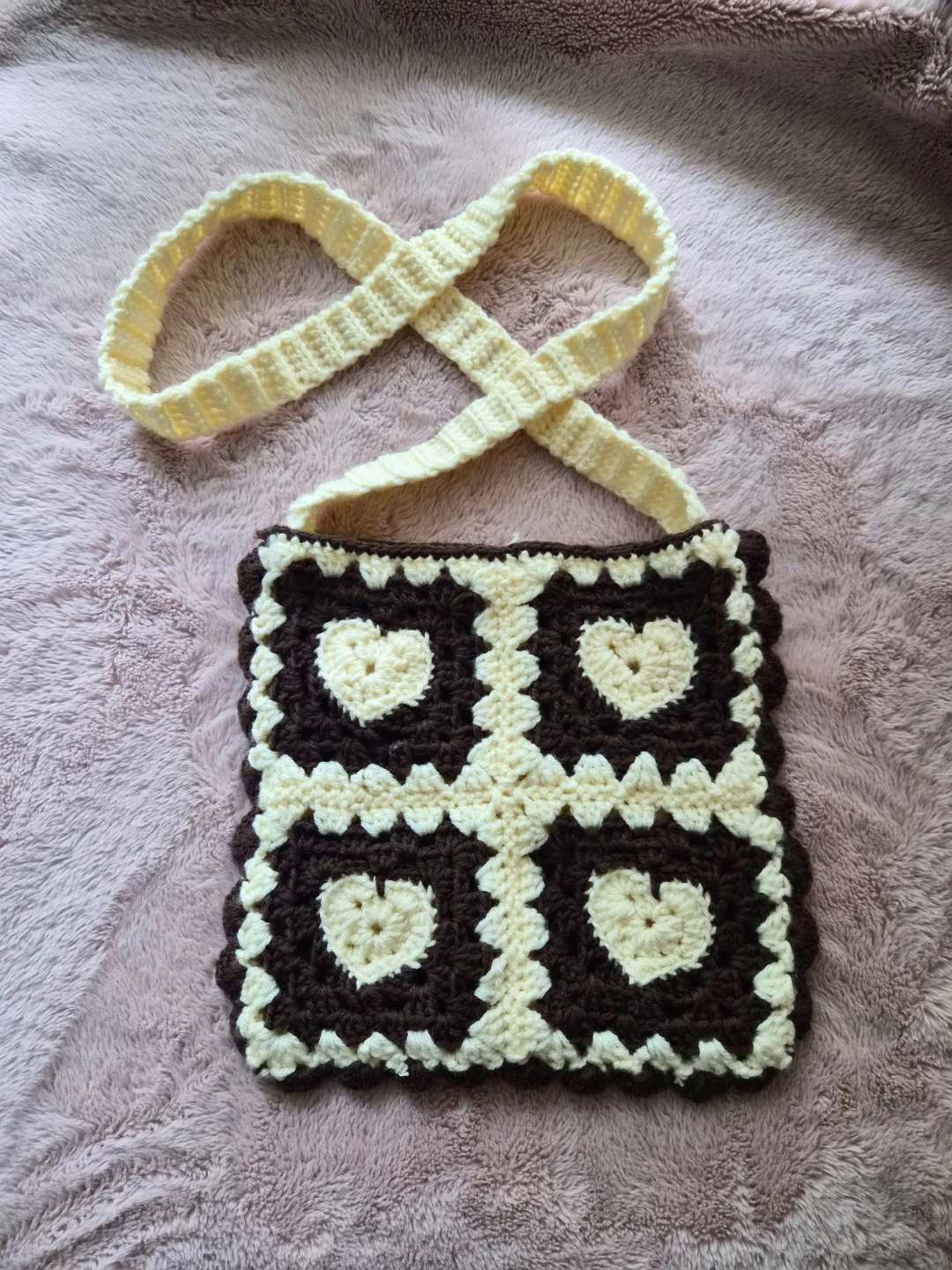 crochet tote bag
