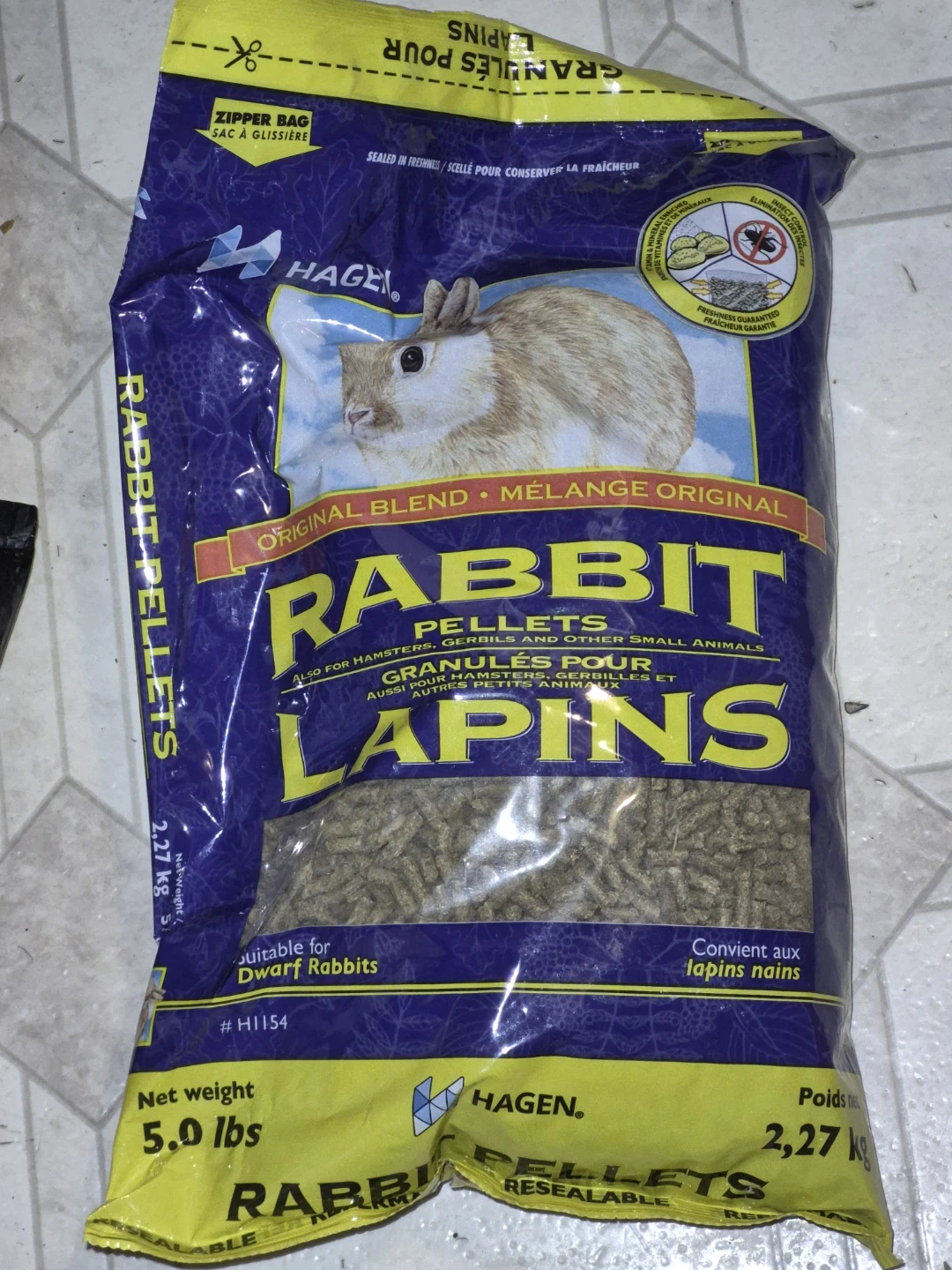 Hagen Rabbit Pellets - 5 lbs