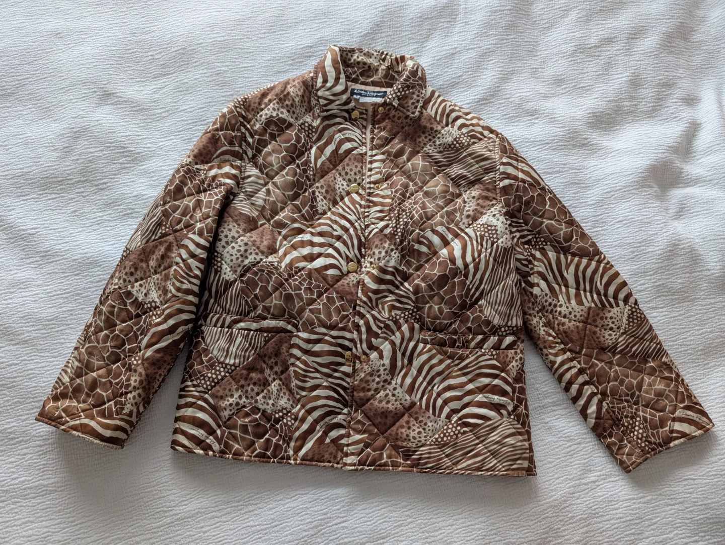 Salvatore Ferragamo Quilted Jacket