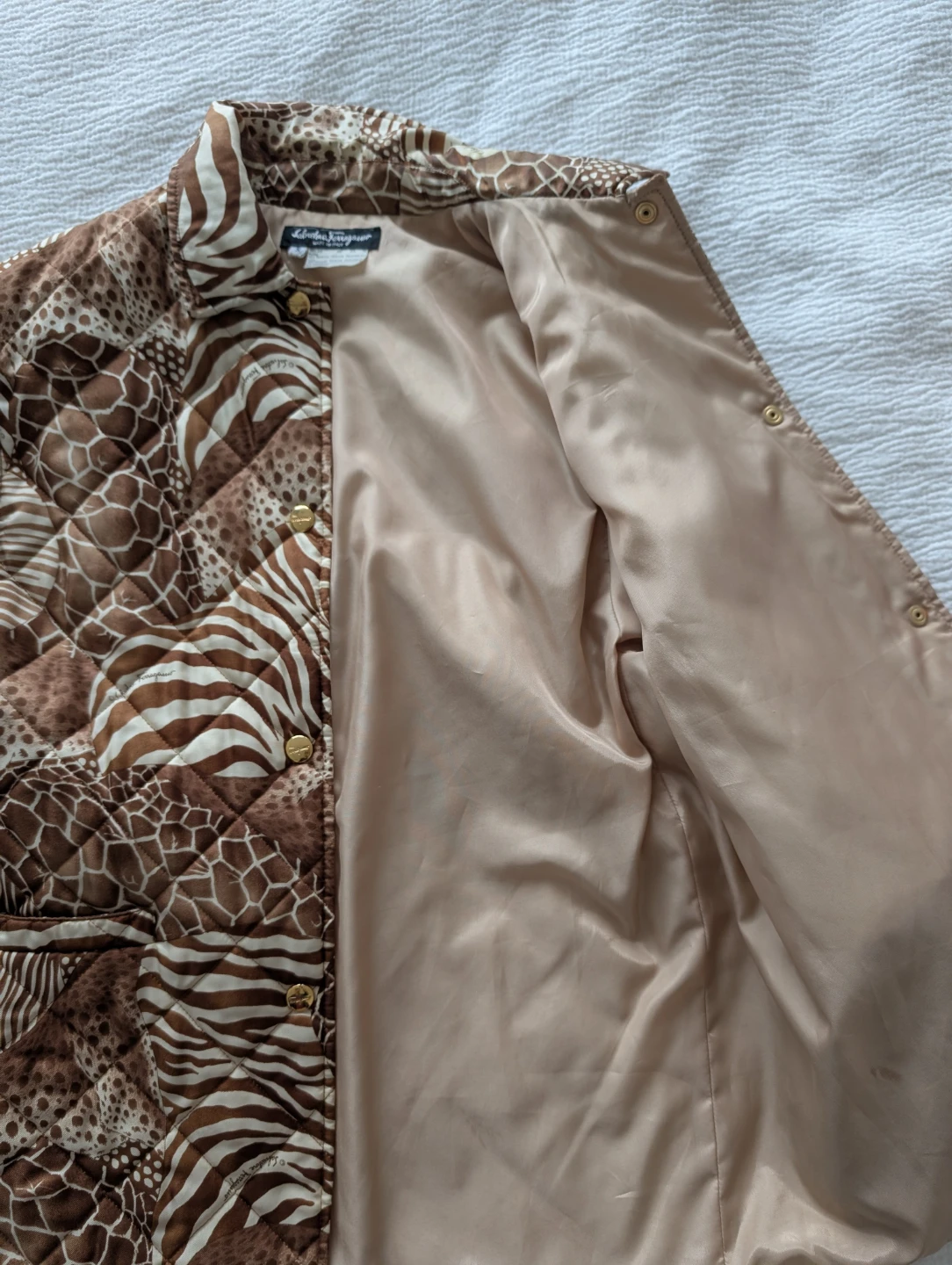 Salvatore Ferragamo Quilted Jacket - photo 5