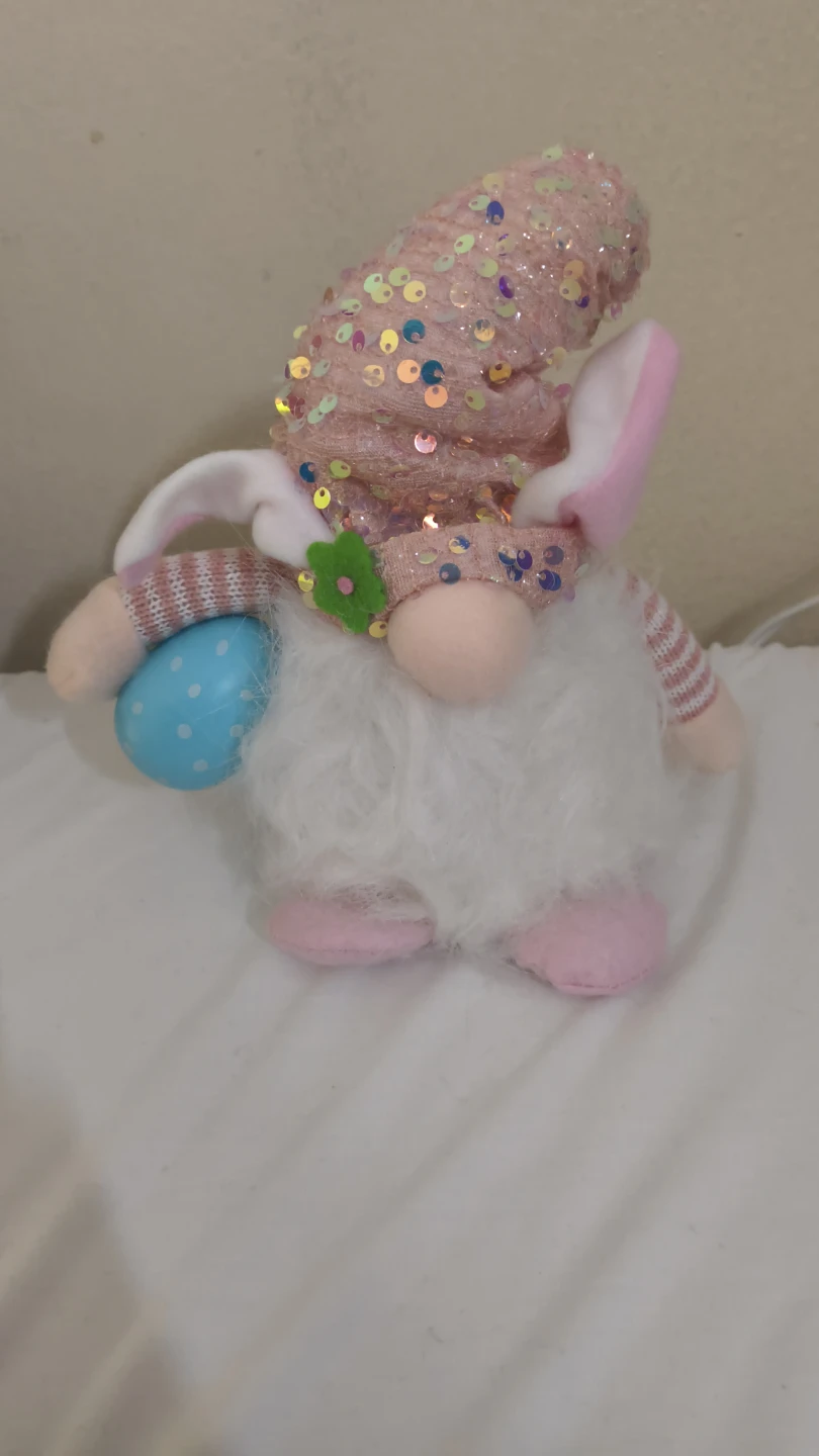 Light-Up Easter Gnomes with Eggs (Set of 2) - photo 3