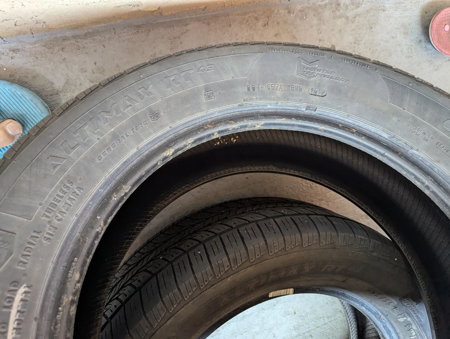 General Altimax RT43 Tires 235/55 R17 99T - photo 4