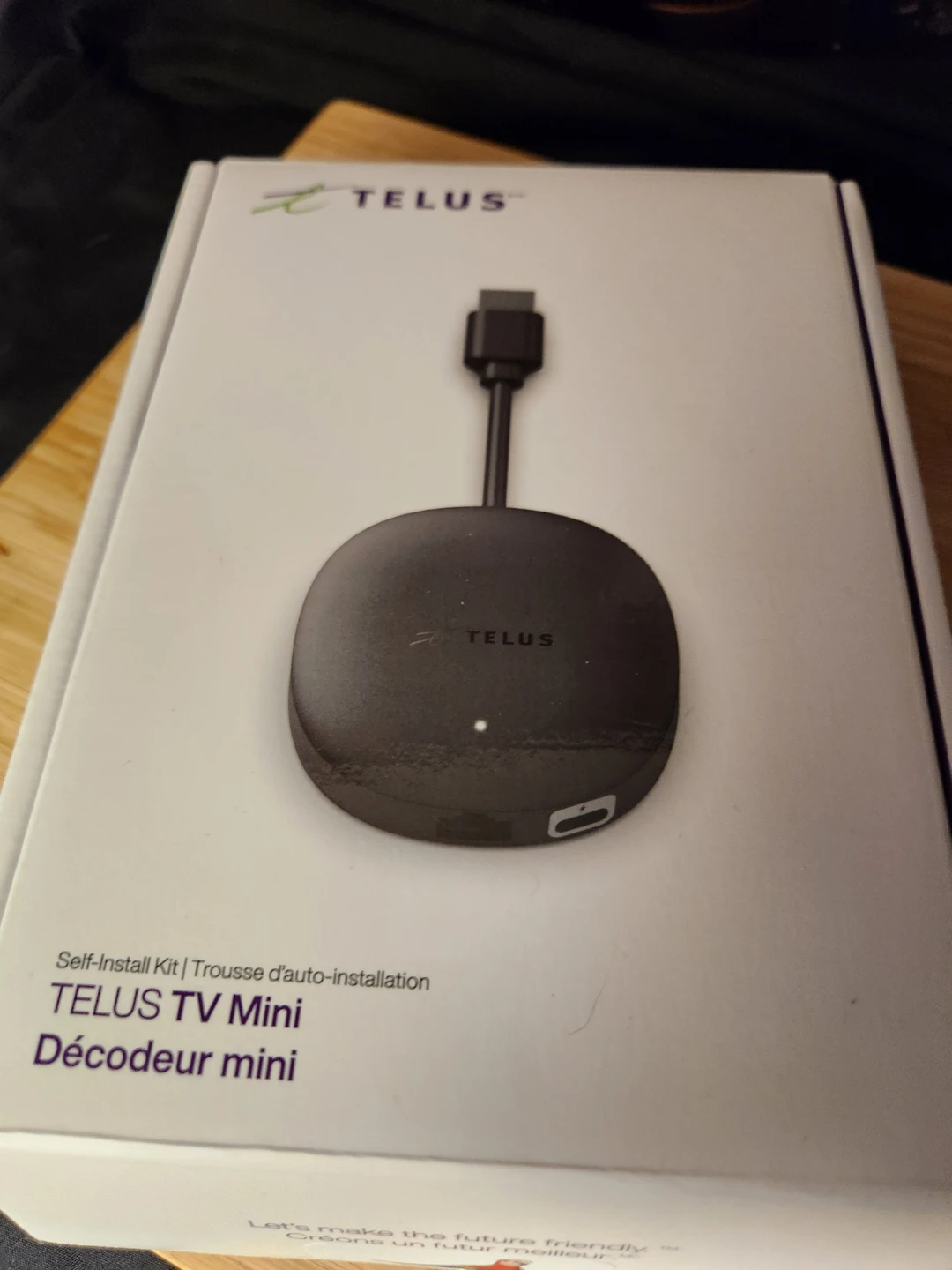 TELUS TV Mini Streaming Box with Remote