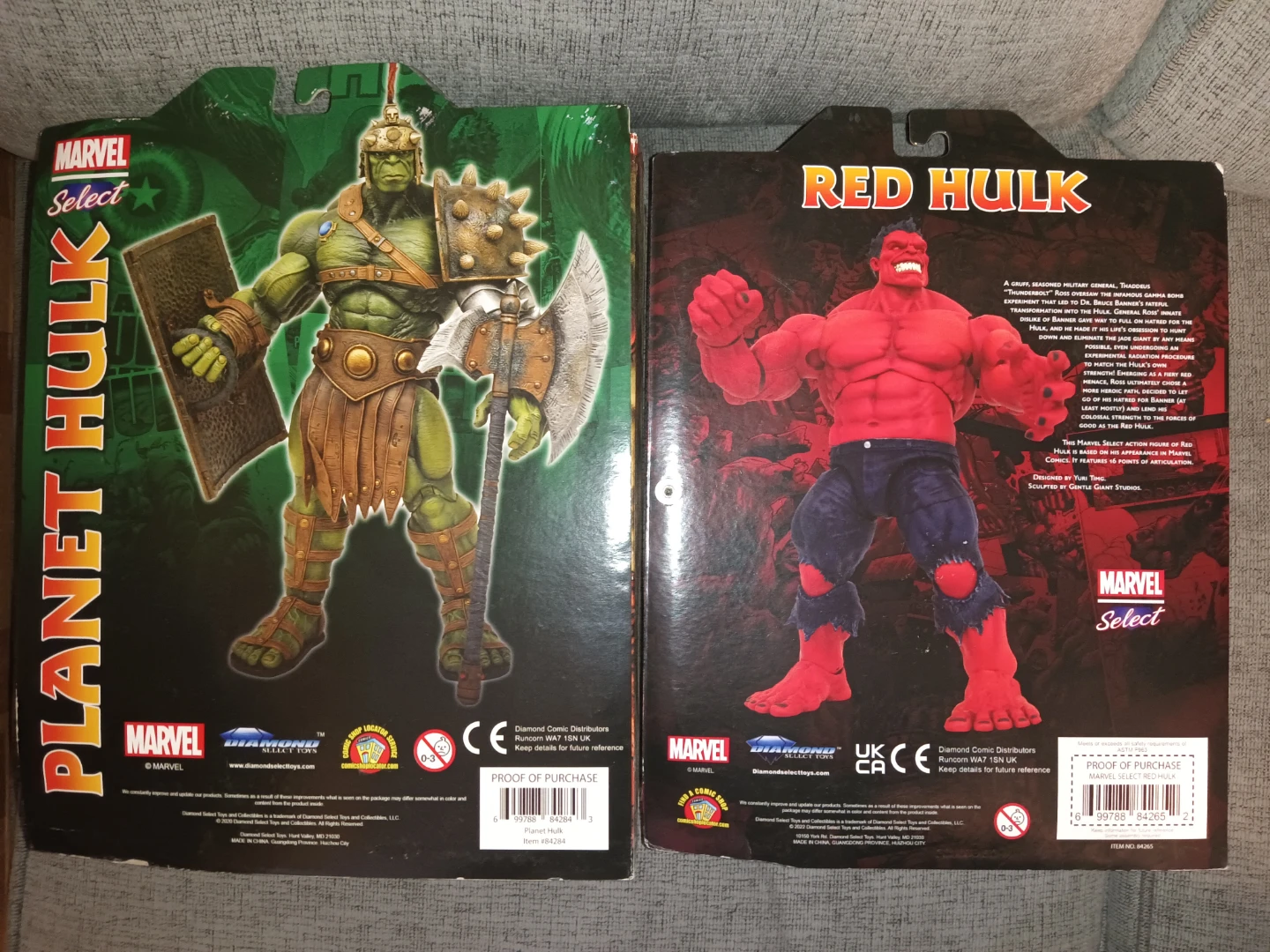 Marvel Select Planet Hulk & Red Hulk Action Figures - photo 4