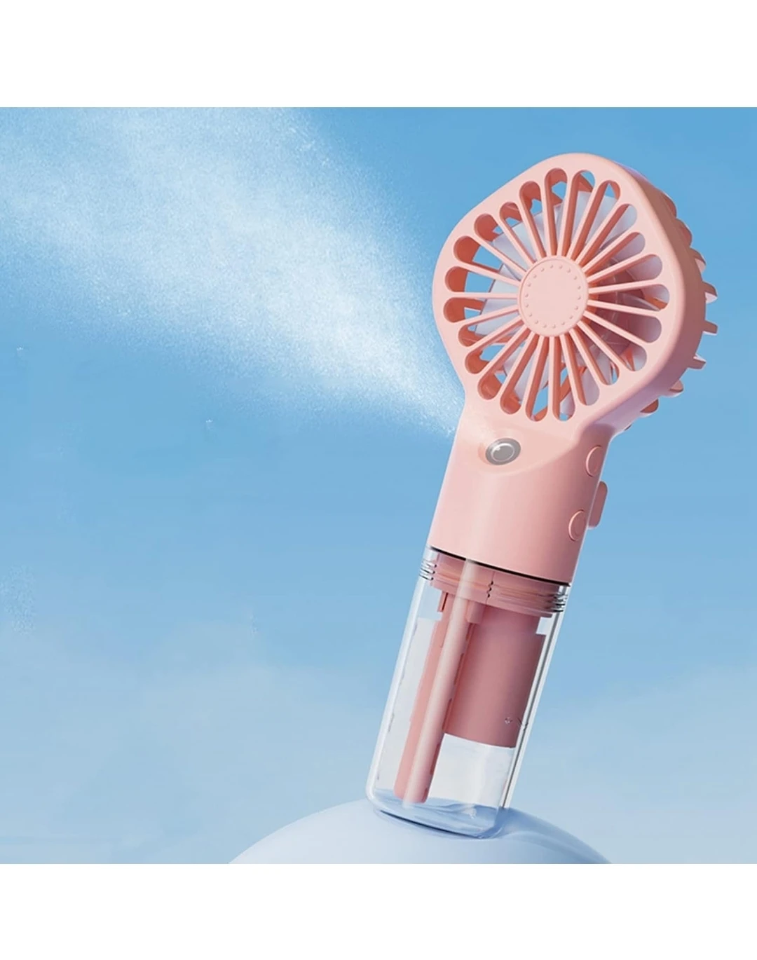Upgraded Portable Fan Humidifier Cool Mist Frangance Diffuser - photo 3
