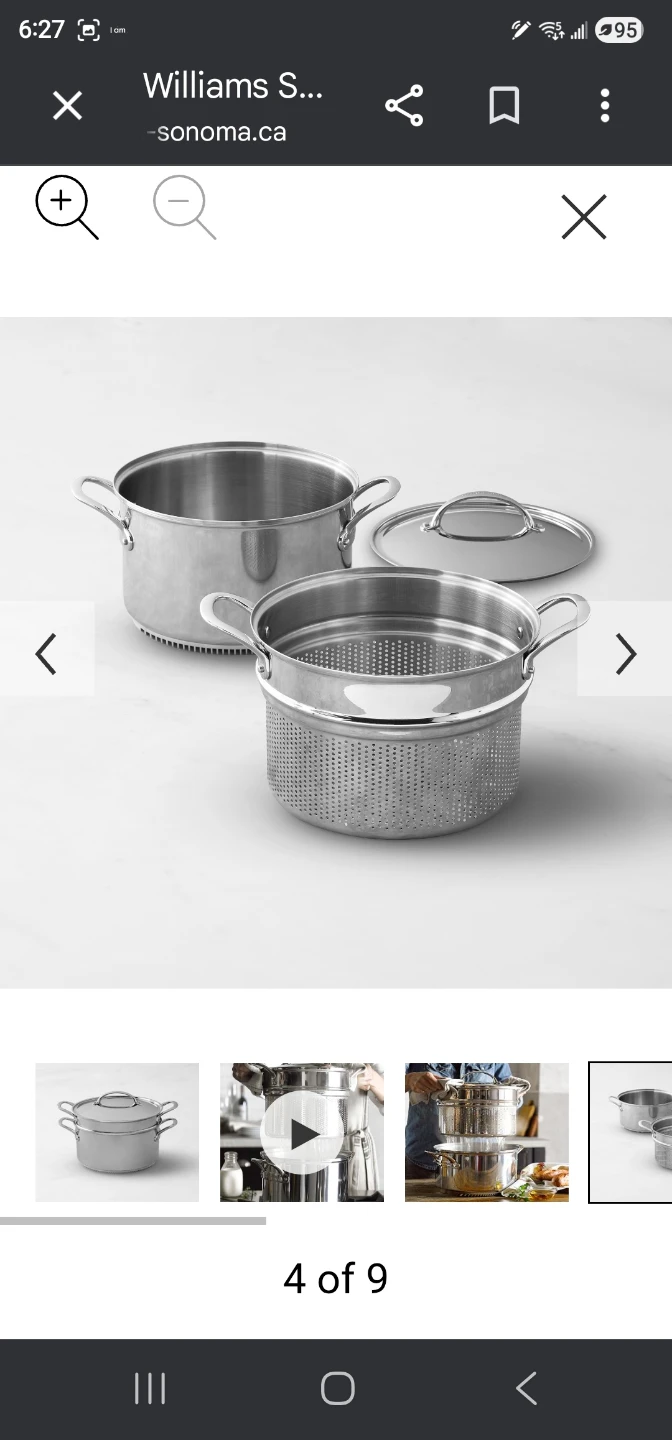 Williams Sonoma Multipot, 8-Qt.Rapid Boil - photo 2