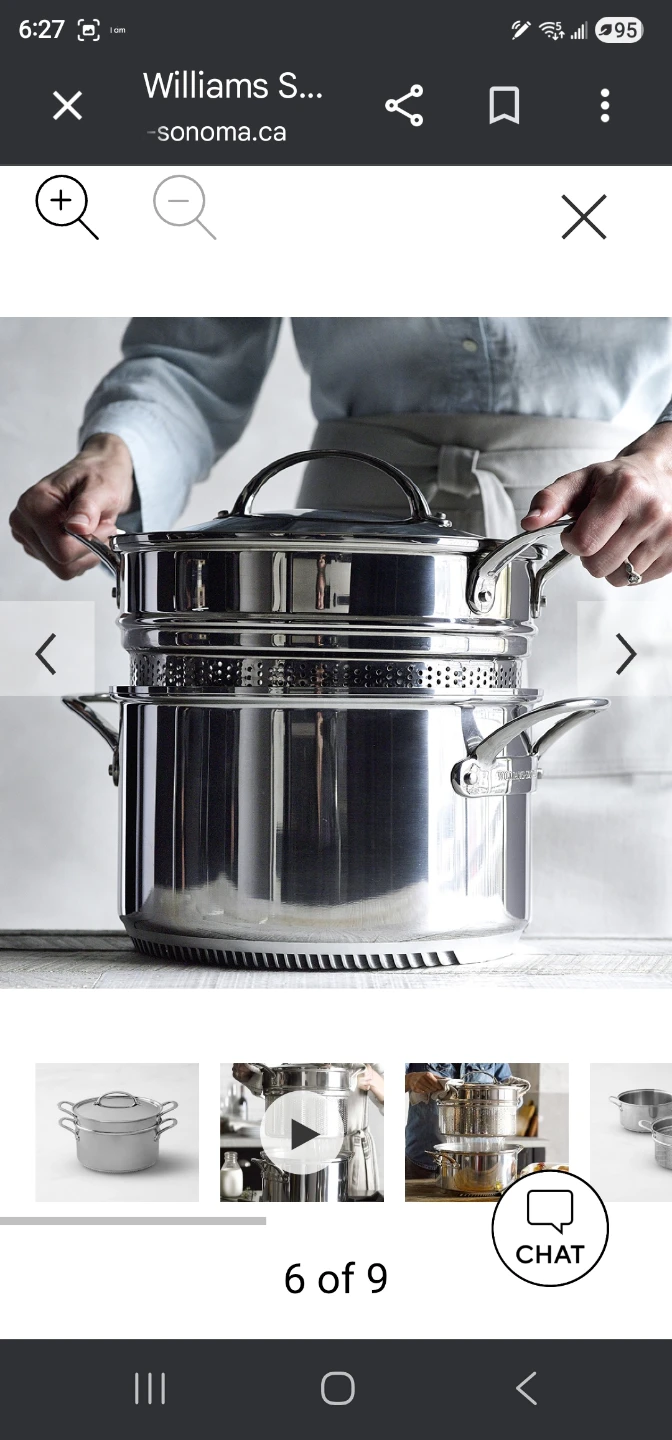 Williams Sonoma Multipot, 8-Qt.Rapid Boil - photo 5