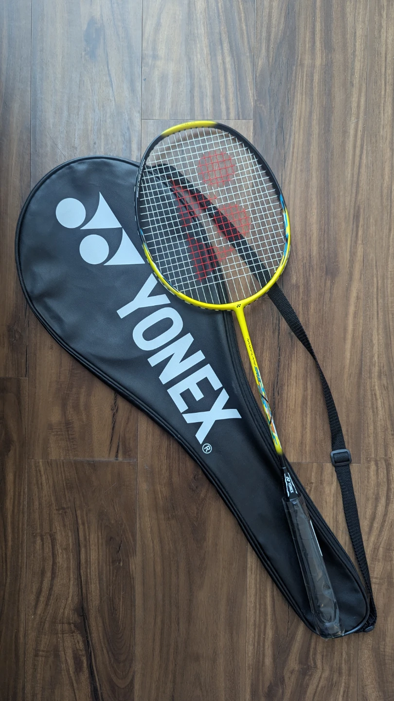 Unused Yonex badminton racquet!