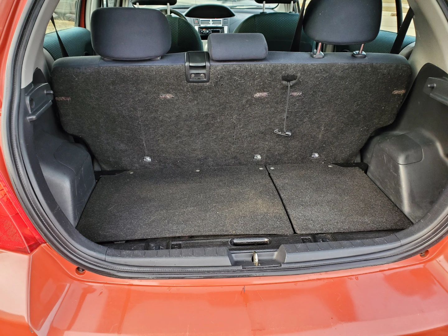 Orange Toyota Yaris Hatchback - photo 4