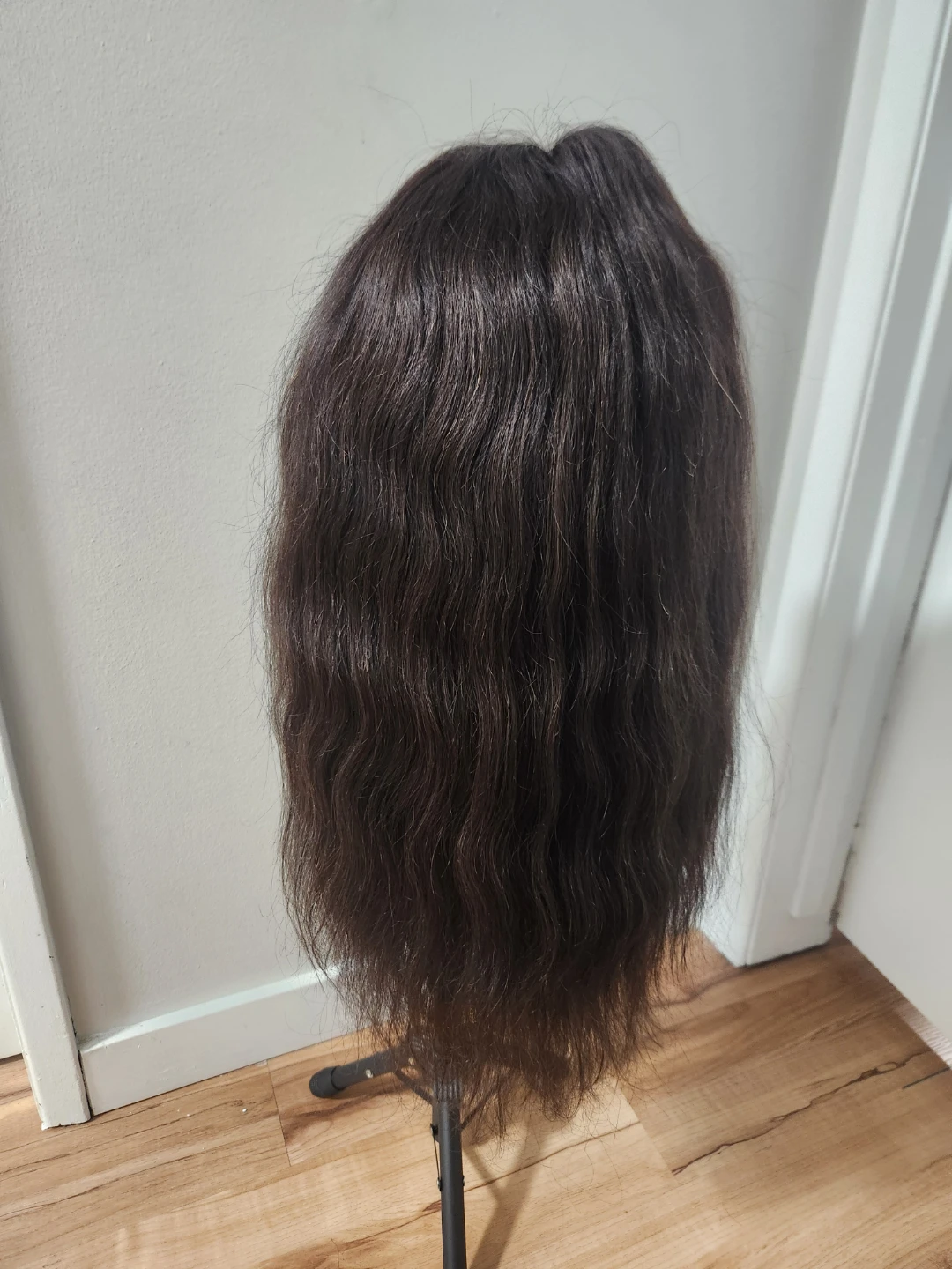 Dark Brown Wig, remy human hair - photo 2