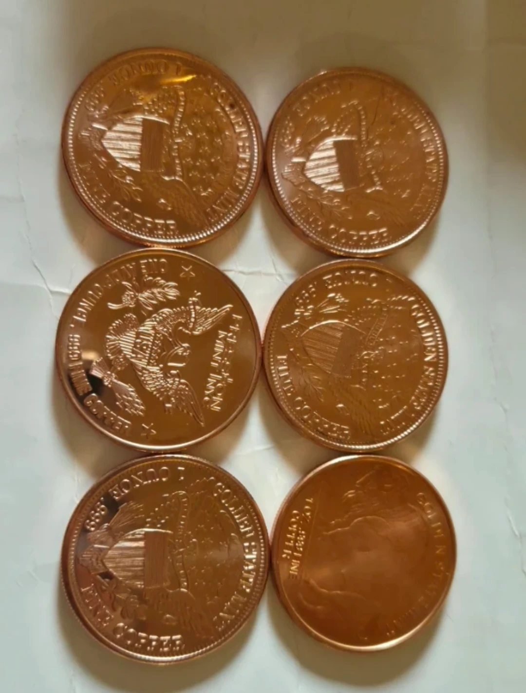 Copper Coins Collection - 10 Pieces - photo 4