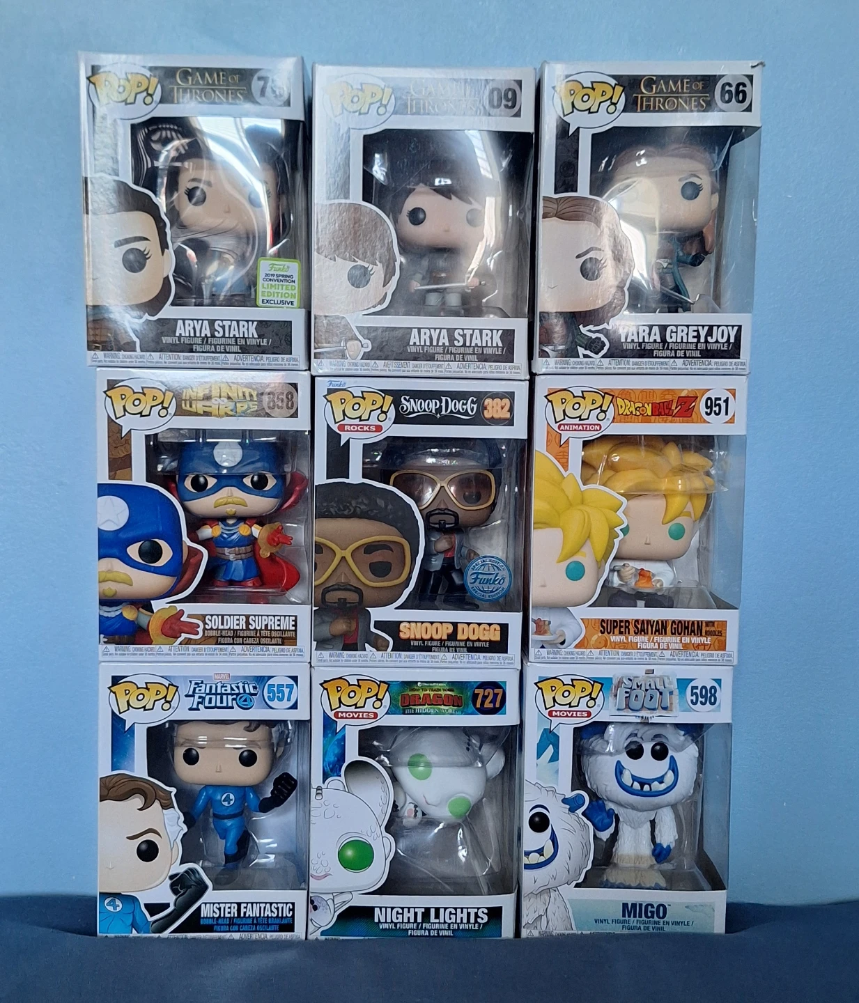 🌱 Funko Pop! Vinyl collection - Various Series