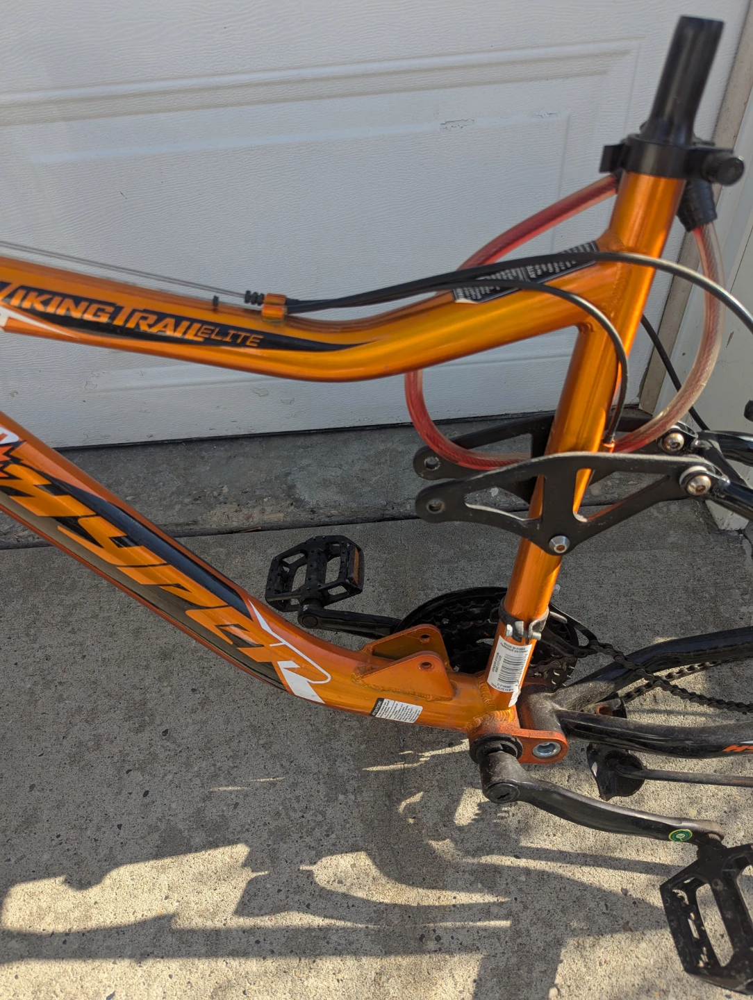 FIRST OFFER TAKES IT. AS IS viking trail elite 27.5 BIKE FRAME - photo 3
