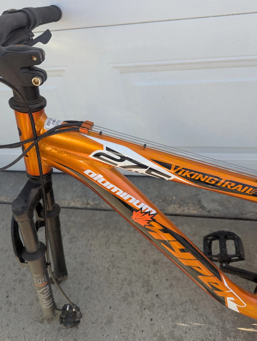 FIRST OFFER TAKES IT. AS IS viking trail elite 27.5 BIKE FRAME - photo 4
