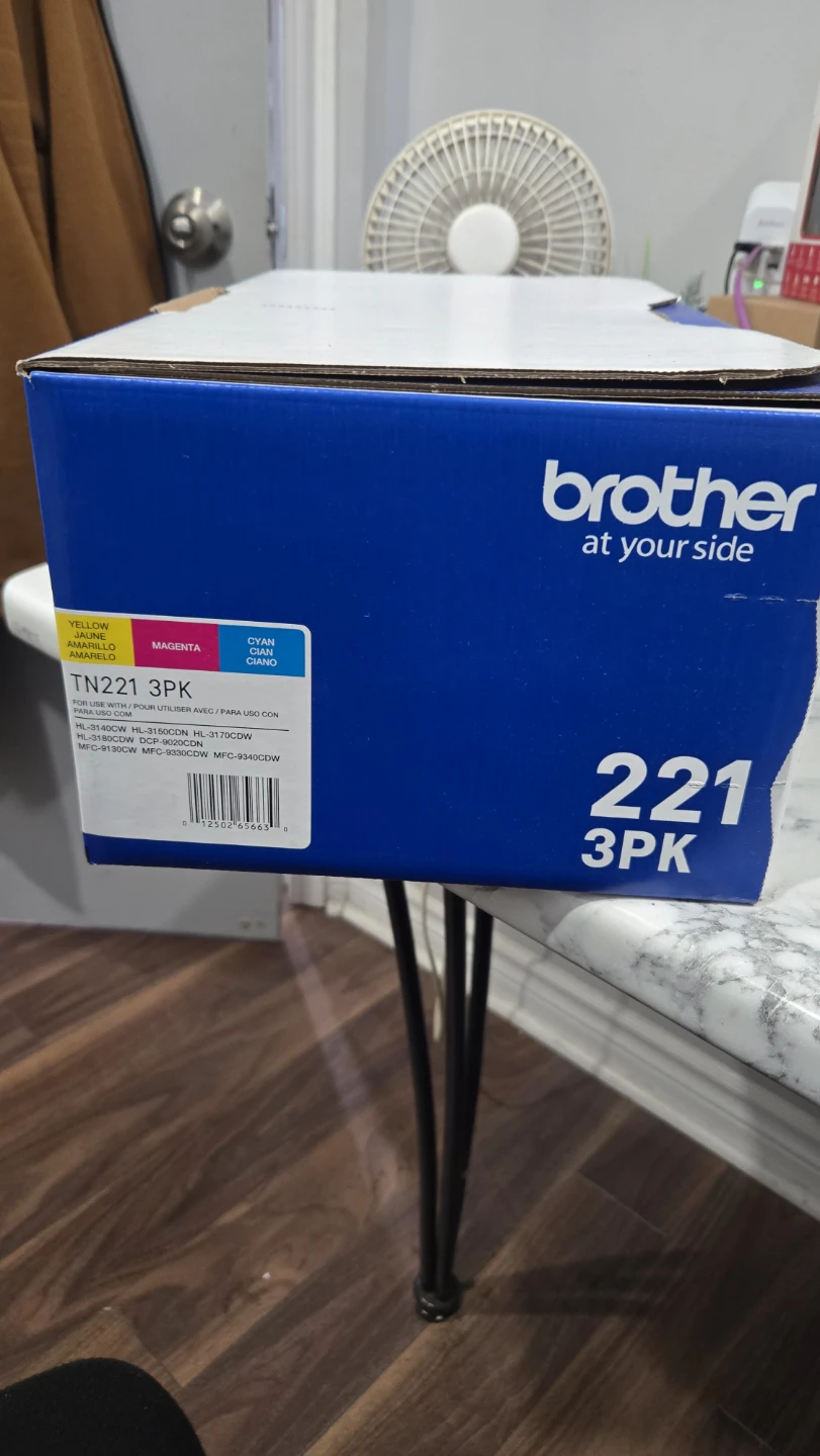Brother TN221 3PK Cyan, Magenta, Yellow Toner Cartridges - photo 2