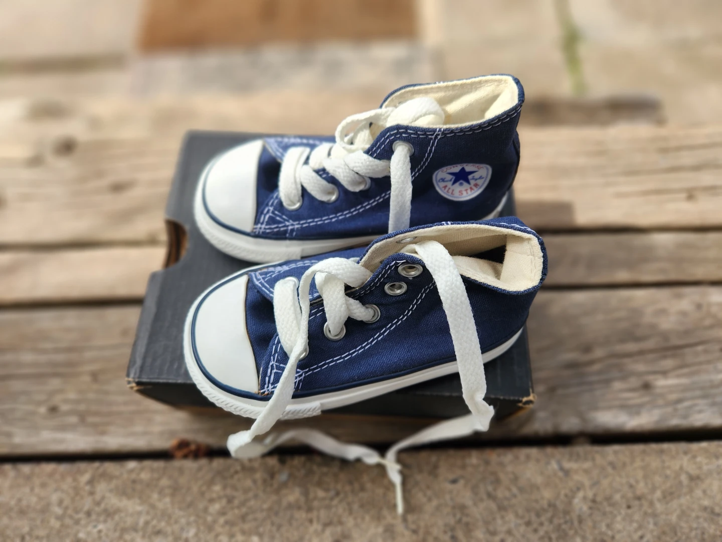 Converse All Star Chuck Taylor Toddler Shoes - Navy Blue - US 5