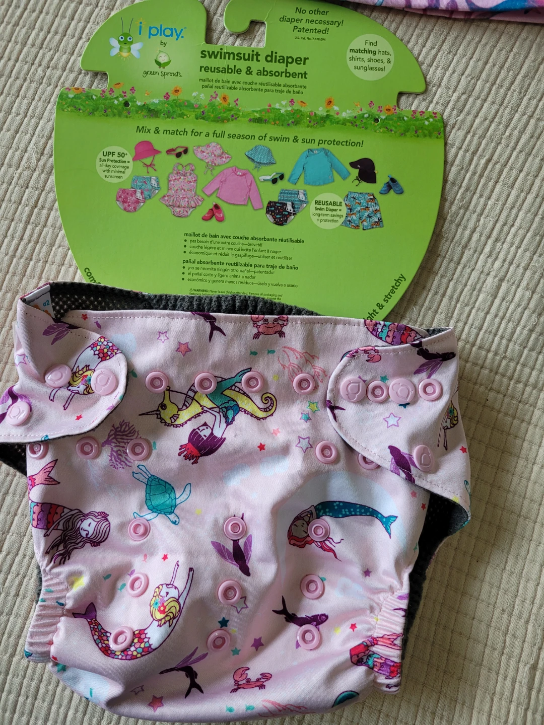 i play. Swimsuit Diaper and Rashguard Set - photo 4