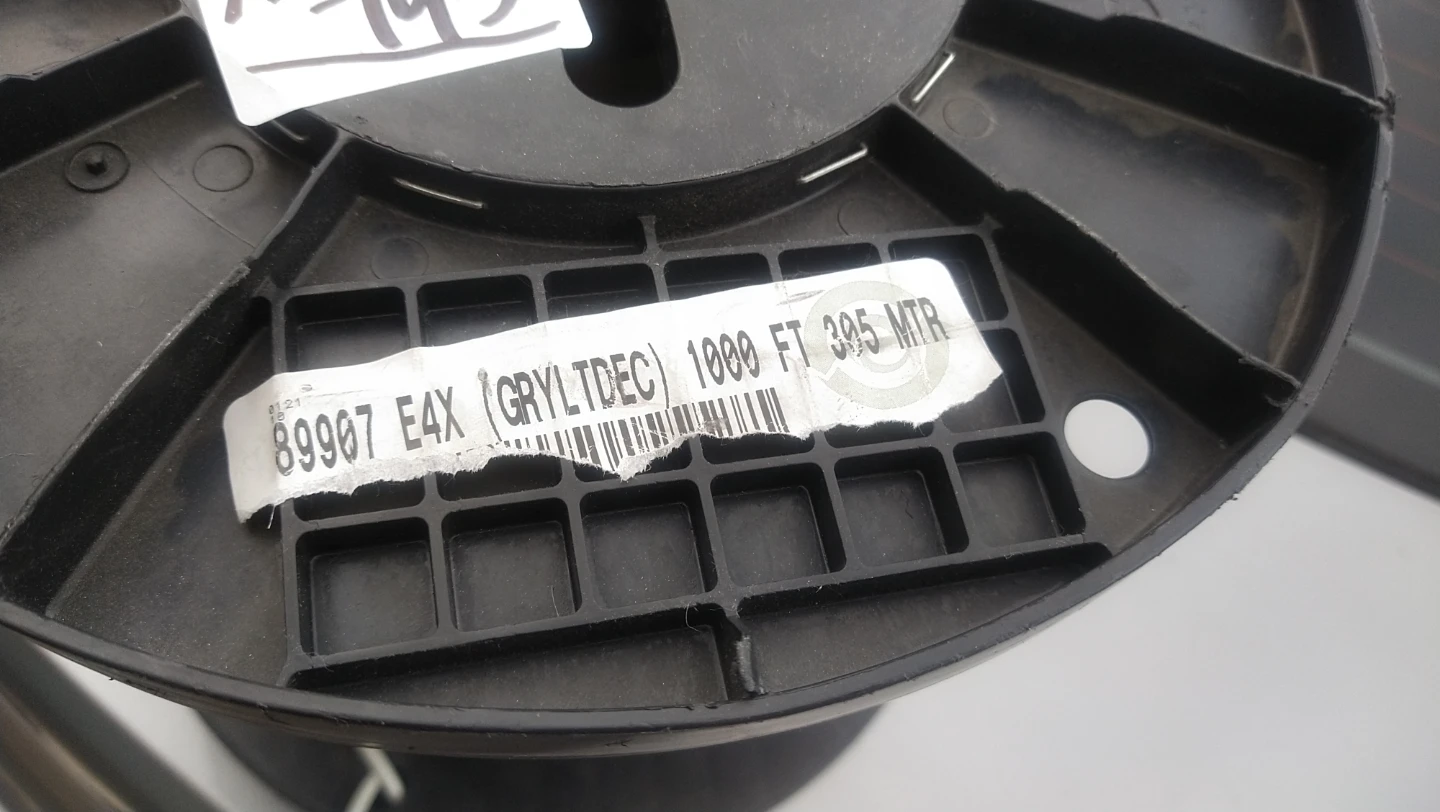 Belden 89907 E4X1000 Coaxial Cable, RG58A, Gray, 1000 ft - photo 5