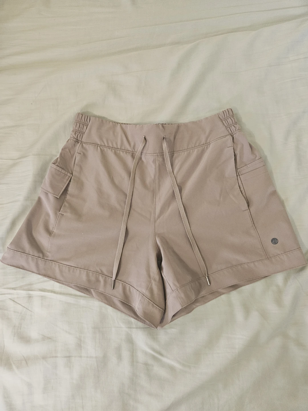 Brown Active High-Rise Short - S