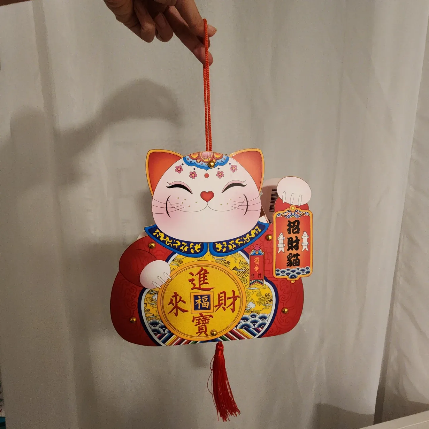 Lucky Cat Wall Hanging