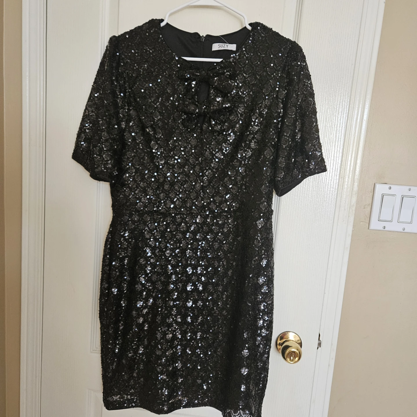 SUZY Black Sequin Dress - L/G - photo 2