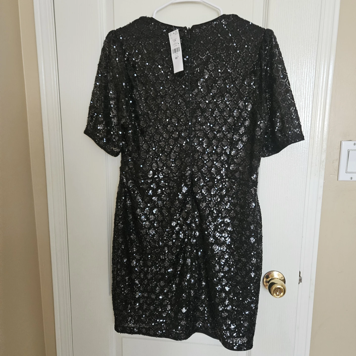 SUZY Black Sequin Dress - L/G - photo 4