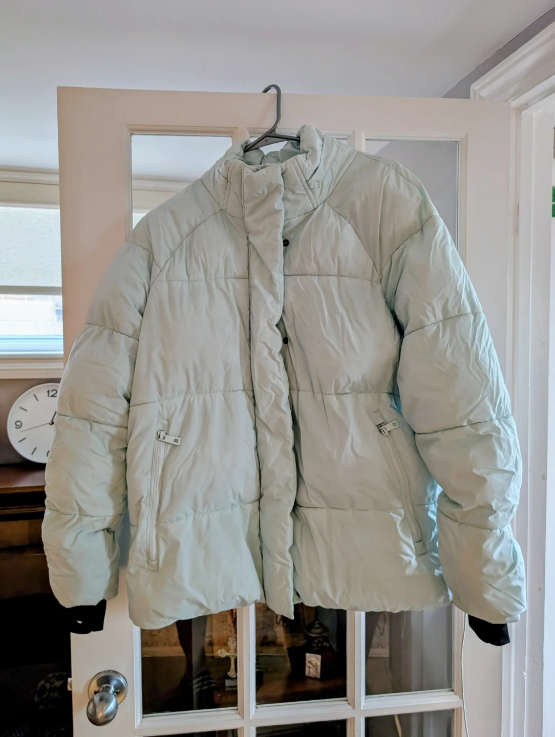 Light Blue Puffer Jacket marca George
