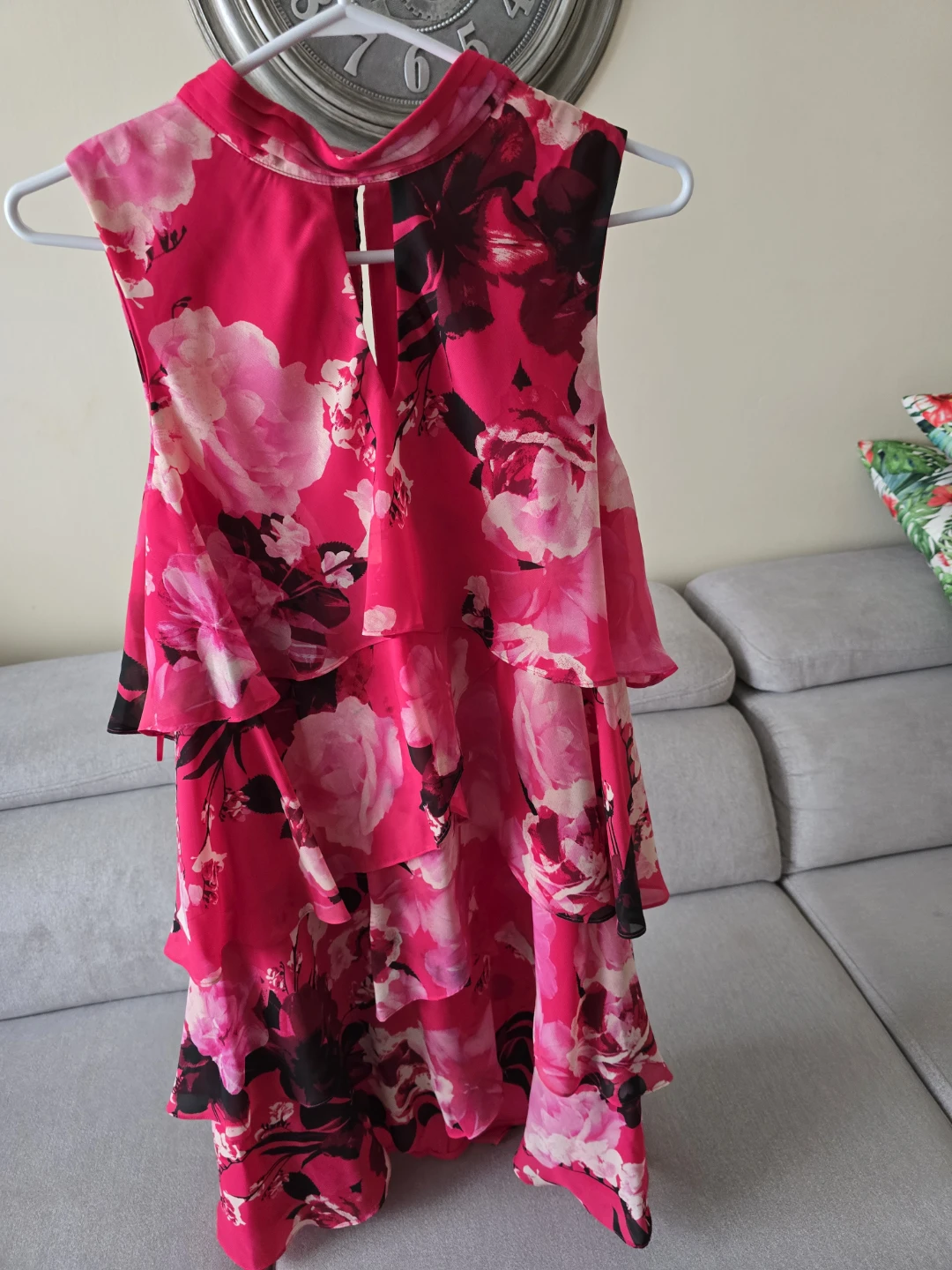Laura Women's Tiered Floral Dress - Size 10 - photo 2
