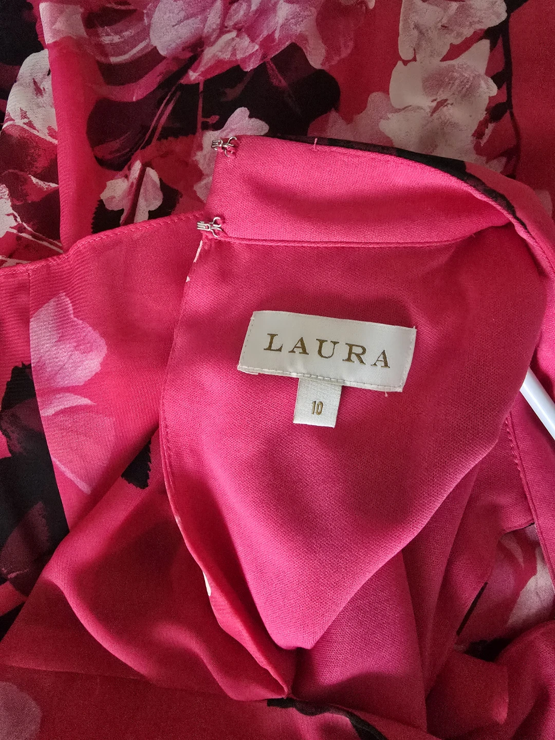 Laura Women's Tiered Floral Dress - Size 10 - photo 3