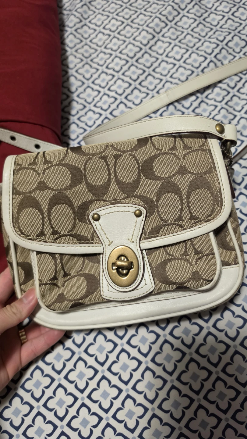 Coach Monogram Crossbody Bag